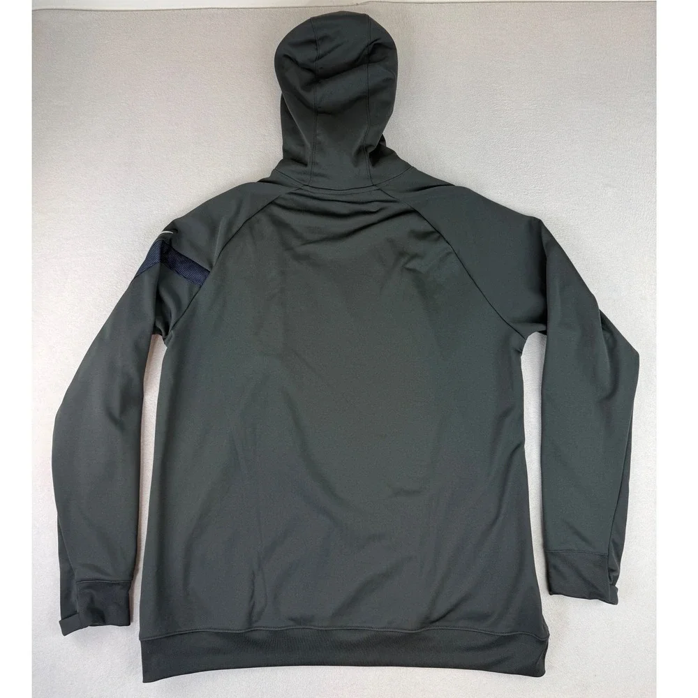 Nike Soccer Hoodie Mens‎ XL Grey Navy FC Green Bay Dri-FIT CT7501-067 NWT NEW